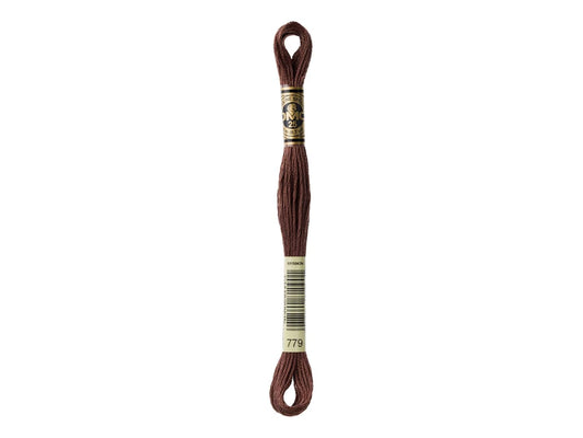 Mouline Stranded Cotton - 779 Dark Cocoa