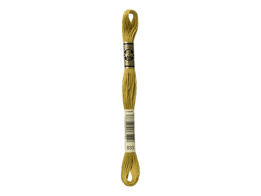 Mouline Stranded Cotton - 833 Light Golden Olive