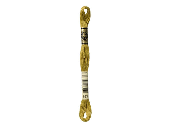 Mouline Stranded Cotton - 833 Light Golden Olive