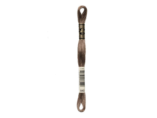 Mouline Stranded Cotton - 840 Medium Beige Brown