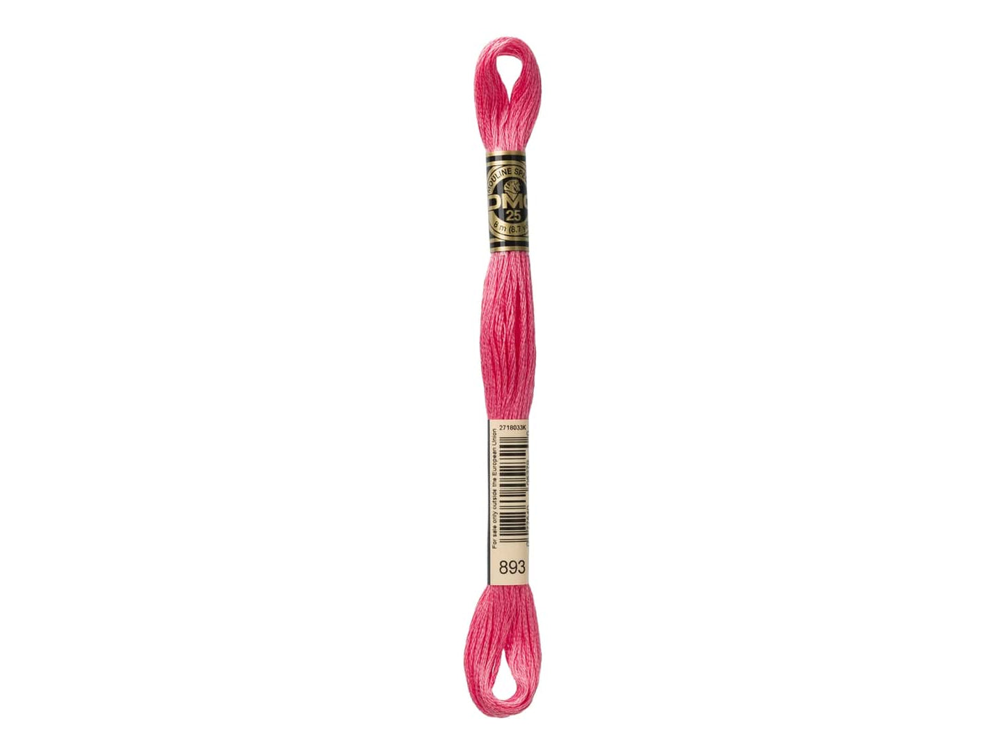 Mouline Stranded Cotton - 893 Light Carnation