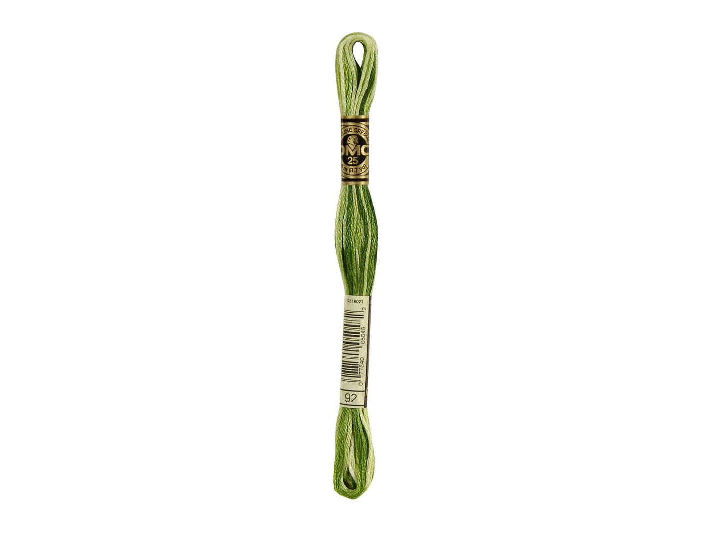Mouline Stranded Cotton - 92 Variegated Avocado