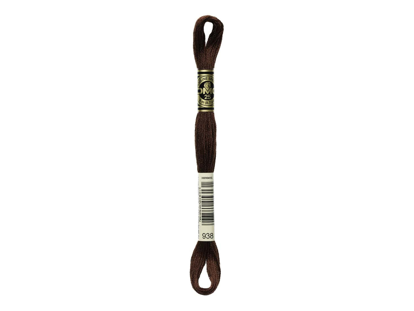 Mouline Stranded Cotton - 938 Ultra Dark Coffee Brown