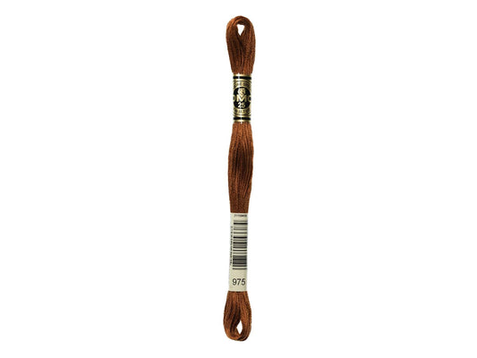 Mouline Stranded Cotton - 975 Dark Golden Brown