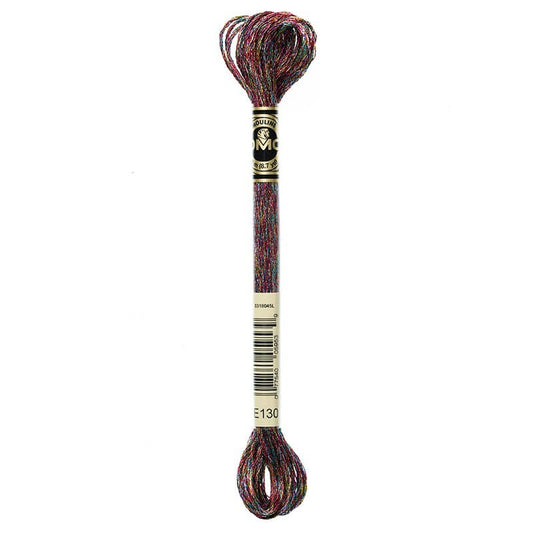 Light Effects Thread 6 x 8m Skeins -  E130 Metallic - Gemstones