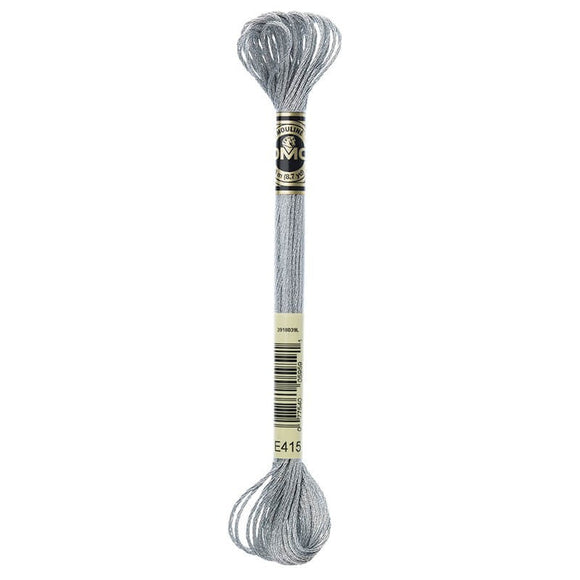 Light Effects Thread 6 x 8m Skeins - E415 Metallic - Pewter