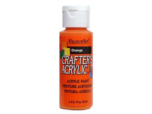 Deco Art Crafter's Acrylic Paint - Orange 59ml