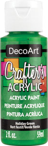 Deco Art Crafter's Acrylic Paint - Holiday Green 59ml