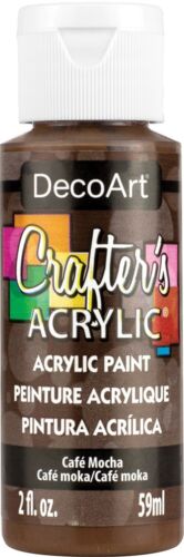 Deco Art Crafter's Acrylic Paint - Cafe Mocha 59ml