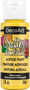 Deco Art Crafter's Acrylic Paint - Buttercream 59ml