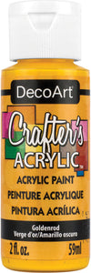 Deco Art Crafter's Acrylic Paint - Goldenrod 59ml