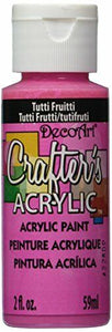 Deco Art Crafter's Acrylic Paint - Tutti Fruitti 59ml