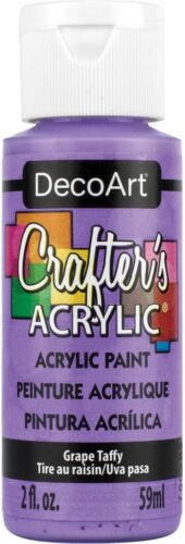 Deco Art Crafter's Acrylic Paint - Grape Taffy 59ml