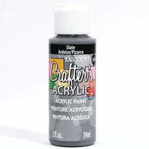 Deco Art Crafter's Acrylic Paint - Slate 59ml