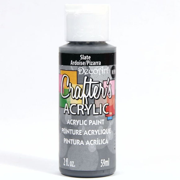 Deco Art Crafter's Acrylic Paint - Slate 59ml