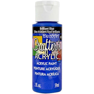 Deco Art Crafter's Acrylic Paint - Brilliant Blue 59ml