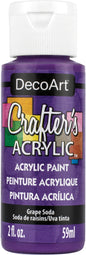 Deco Art Crafter's Acrylic Paint - Grape Soda 59ml