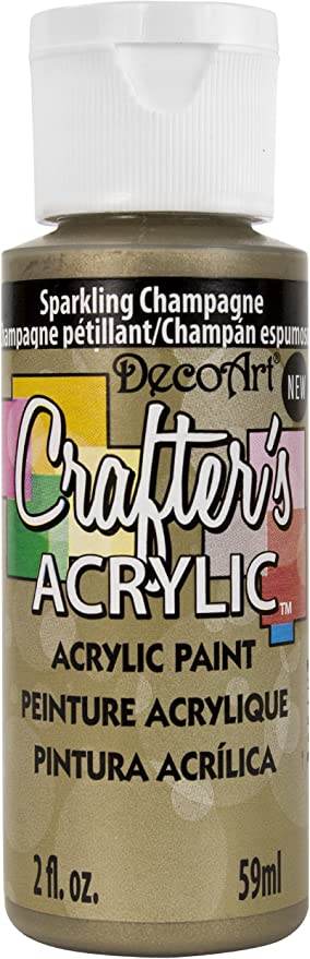 Deco Art Crafter's Acrylic Paint - Sparkling Champange 59ml