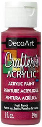 Deco Art Crafter's Acrylic Paint - Fruit Punch 59ml