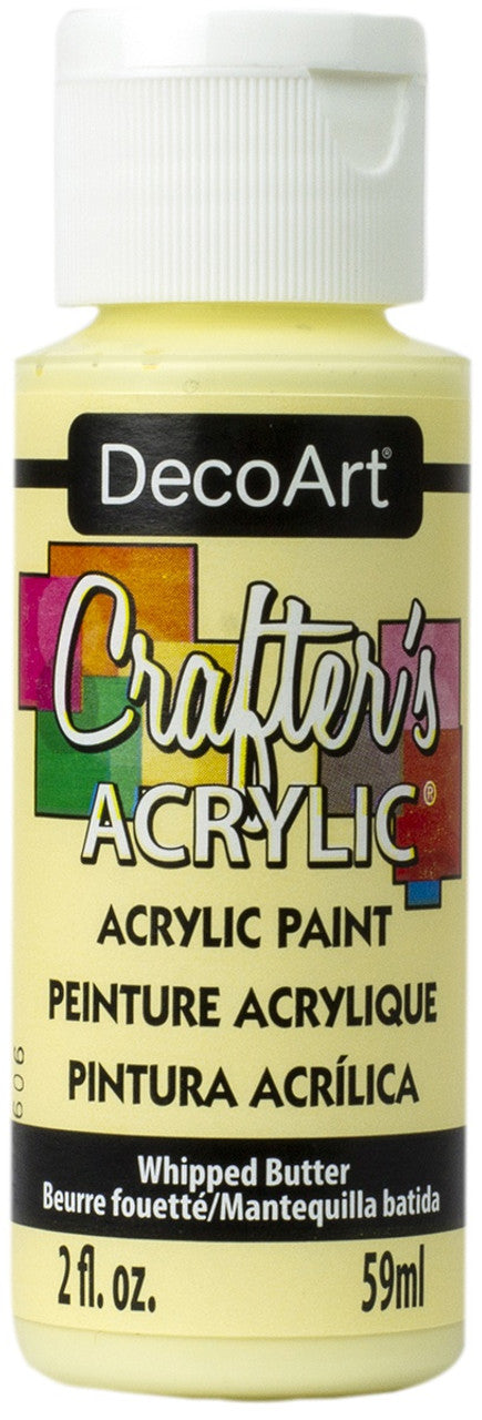 Deco Art Crafter's Acrylic Paint - Whipped Butter 59ml