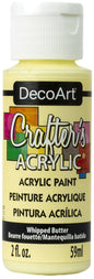 Deco Art Crafter's Acrylic Paint - Whipped Butter 59ml