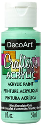Deco Art Crafter's Acrylic Paint - Mint Chocolate Chip 59ml