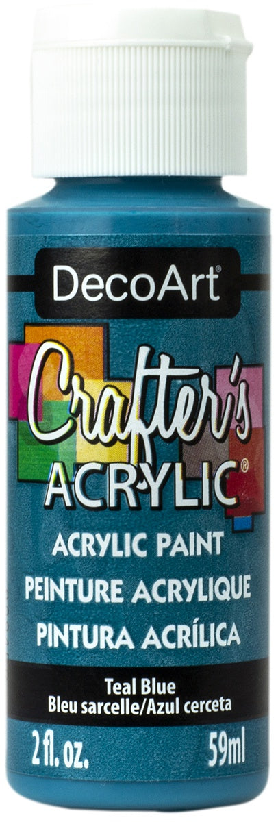 Deco Art Crafter's Acrylic Paint - Teal Blue 59ml