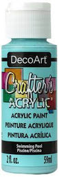 Deco Art Crafter's Acrylic Paint - Swimming Pool 59ml