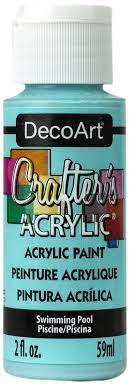 Deco Art Crafter's Acrylic Paint - Swimming Pool 59ml