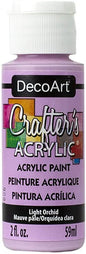 Deco Art Crafter's Acrylic Paint - Light Orchid 59ml