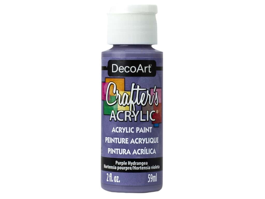 Deco Art Crafter's Acrylic Paint - Purple Hydrangea 59ml