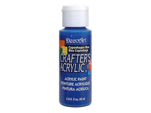 Deco Art Crafter's Acrylic Paint - Copenhagen Blue 59ml