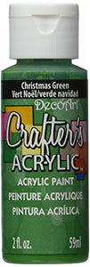 Deco Art Crafter's Acrylic Paint - Christmas Green 59ml