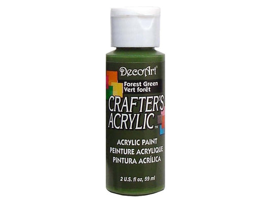 Deco Art Crafter's Acrylic Paint - Forest Green 59ml