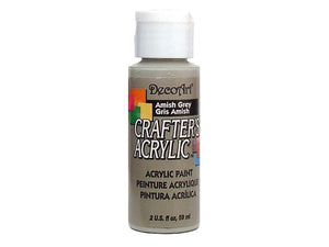 Deco Art Crafter's Acrylic Paint - Amish Grey 59ml