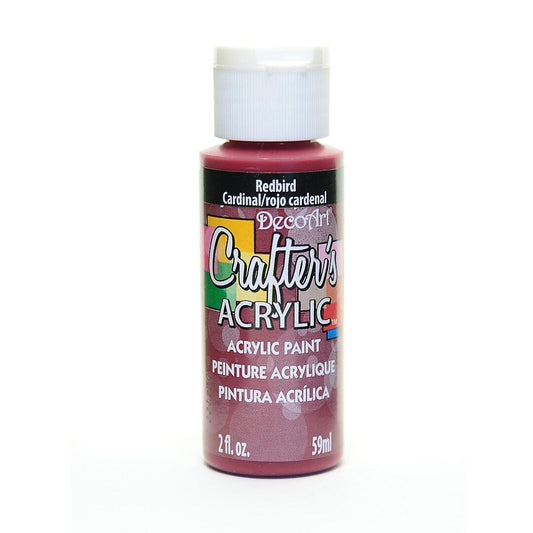 Deco Art Crafter's Acrylic Paint - Redbird 59ml