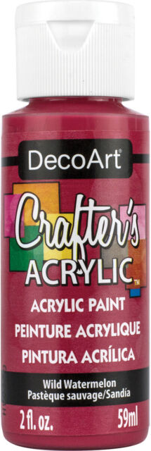 Deco Art Crafter's Acrylic Paint - Wild Watermelon 59ml