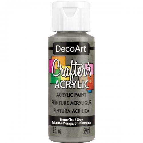 Deco Art Crafter's Acrylic Paint - Storm Cloud Grey 59ml