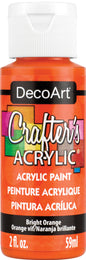 Deco Art Crafter's Acrylic Paint - Bright Orange 59ml