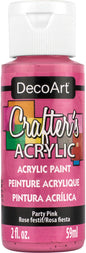 Deco Art Crafter's Acrylic Paint - Party Pink 59ml