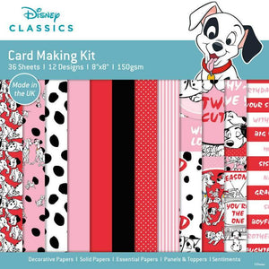 Disney 101 Dalmatians 8 in x 8 in Card Making Pad