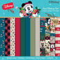 Disney Mickey & Minnie Mouse 8 in x 8 in Christmas Card Making Pad