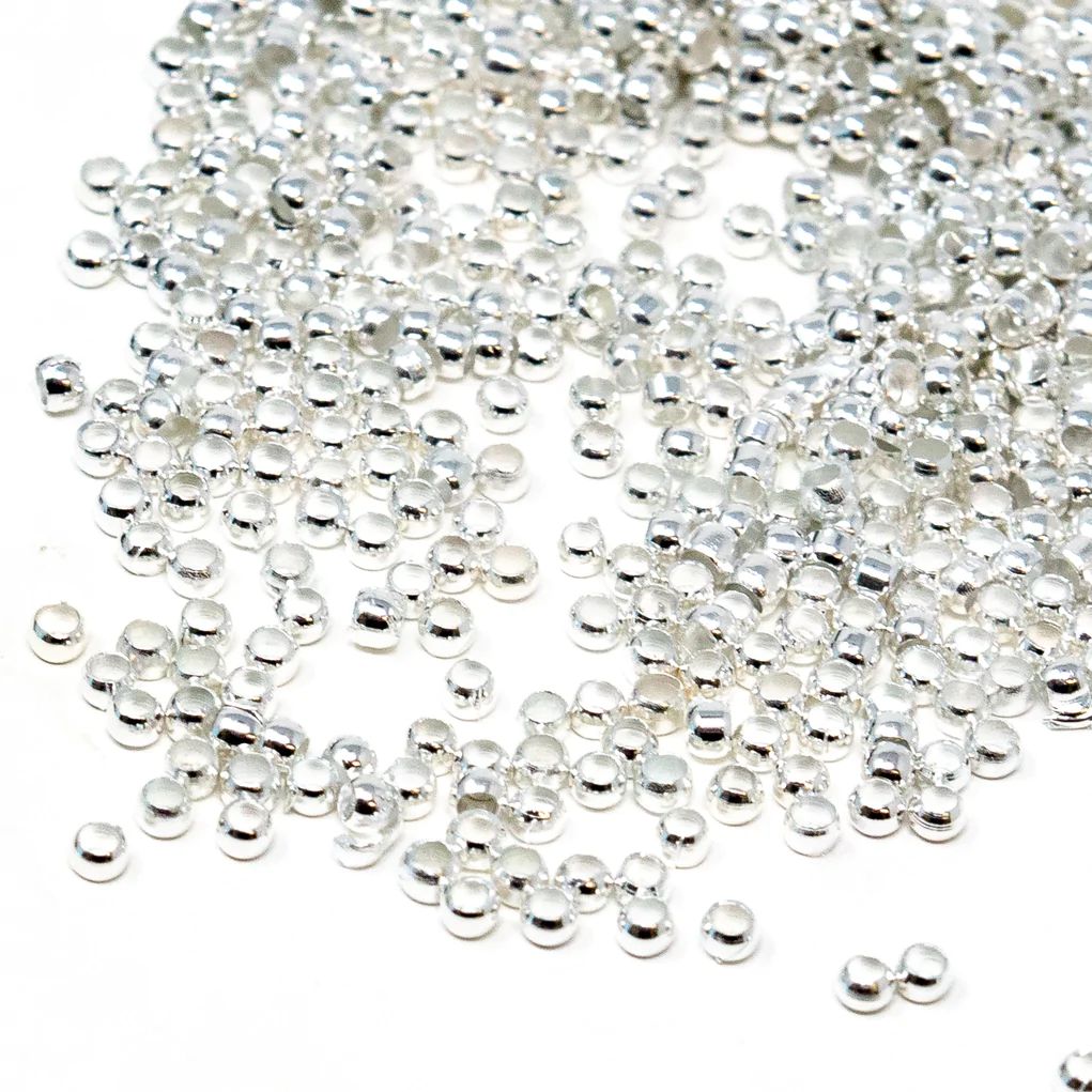 Crimps - Bright Silver (Nickel Free)