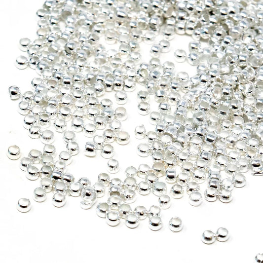 Crimps - Bright Silver (Nickel Free)