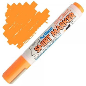 Artline Shirt Markers Fluoro Orange