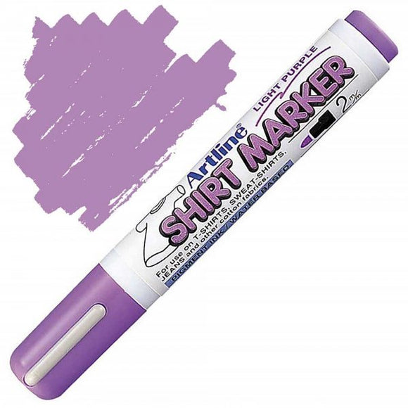 Artline Shirt Markers Light Purple