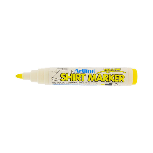 Artline Shirt Markers Yellow