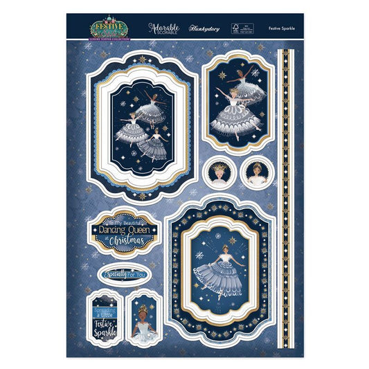 Festive Sparkle Luxury Topper Set