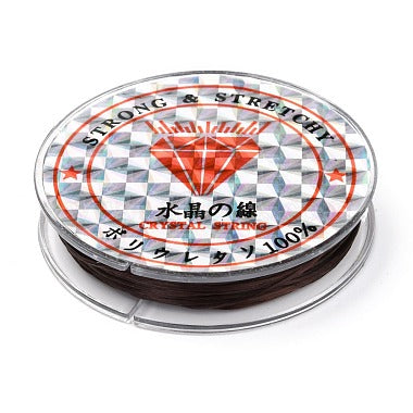 Strong Stretchy Beading Elastic Thread Black, 0.8mm