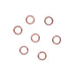 Jump Rings - Rose Gold Plated 5mm (50 pieces)